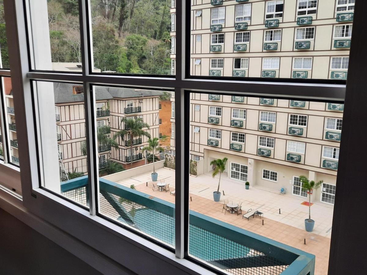 Ferienwohnung Flat 217 Granja Brasil - Com Piscina Em Itaipava Petrópolis Exterior foto